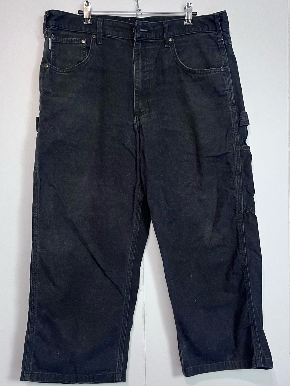 Carhartt B159 BLK Loose Fit Carpenter Work Pants Men’s 36x32